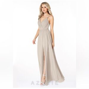 Azazie Gracie Bridesmaid Dress Frost